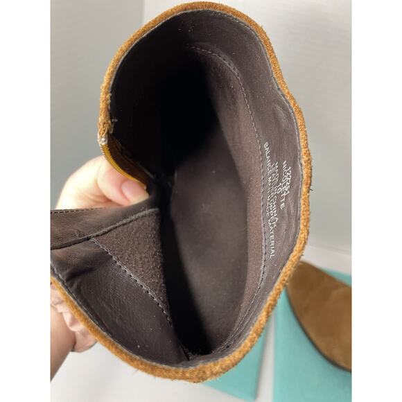 Franco Fortini Women's Brown Suede Boots 122251 Nicolette Size 10 - Picture 7 of 8